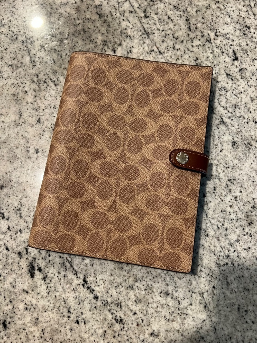Coach notebook in signature canvas - Picture 3 of 10